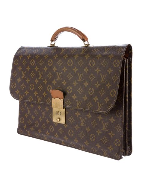 louis vuitton briefcase men's|Louis Vuitton attache case.